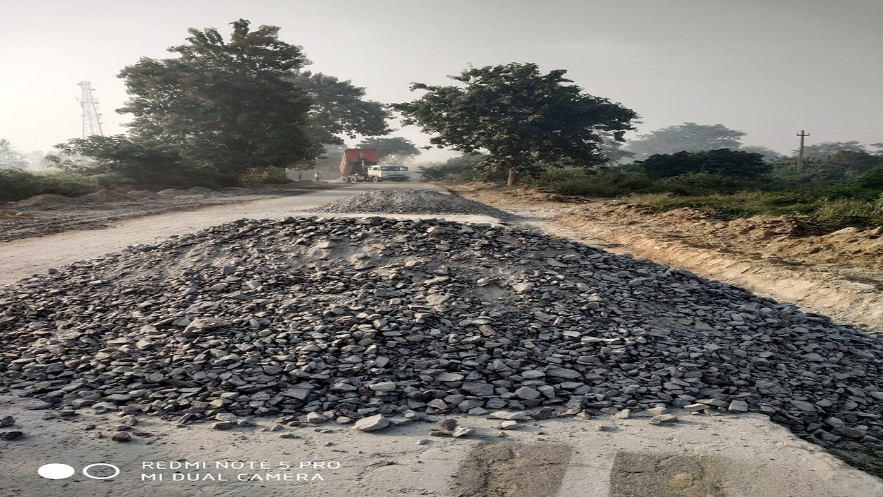 Road Construction, Lakhimpur Khiri, UP