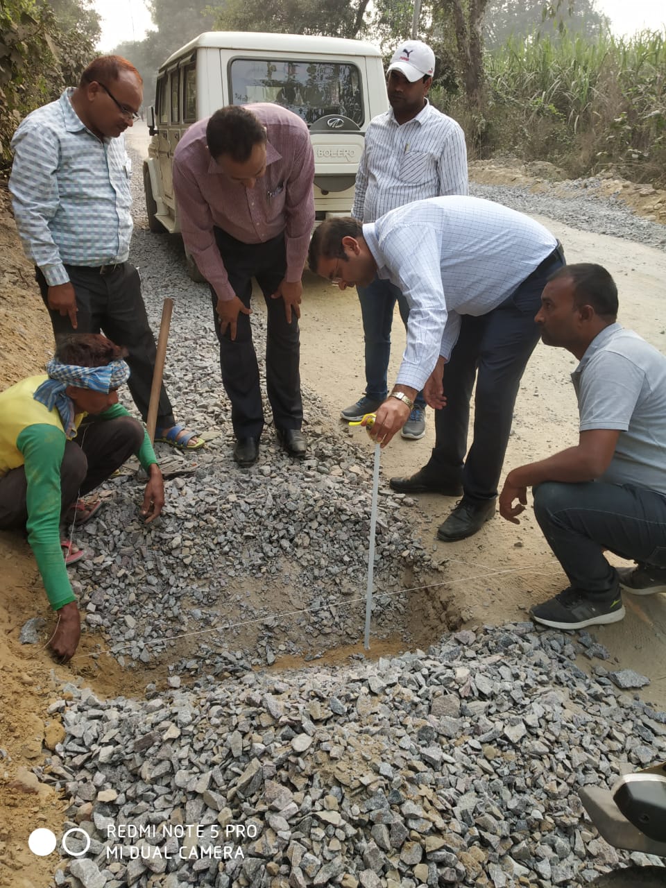 Road Construction, Lakhimpur Khiri, UP
